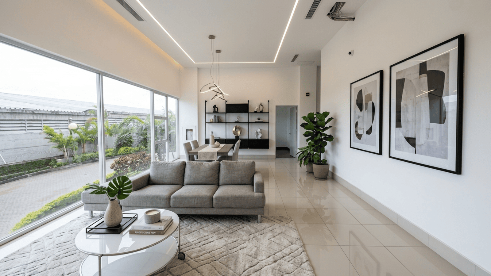 Sala de estar - Casa Luz